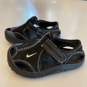 Nike Sunray Sandals Black Unisex Toddler 5C